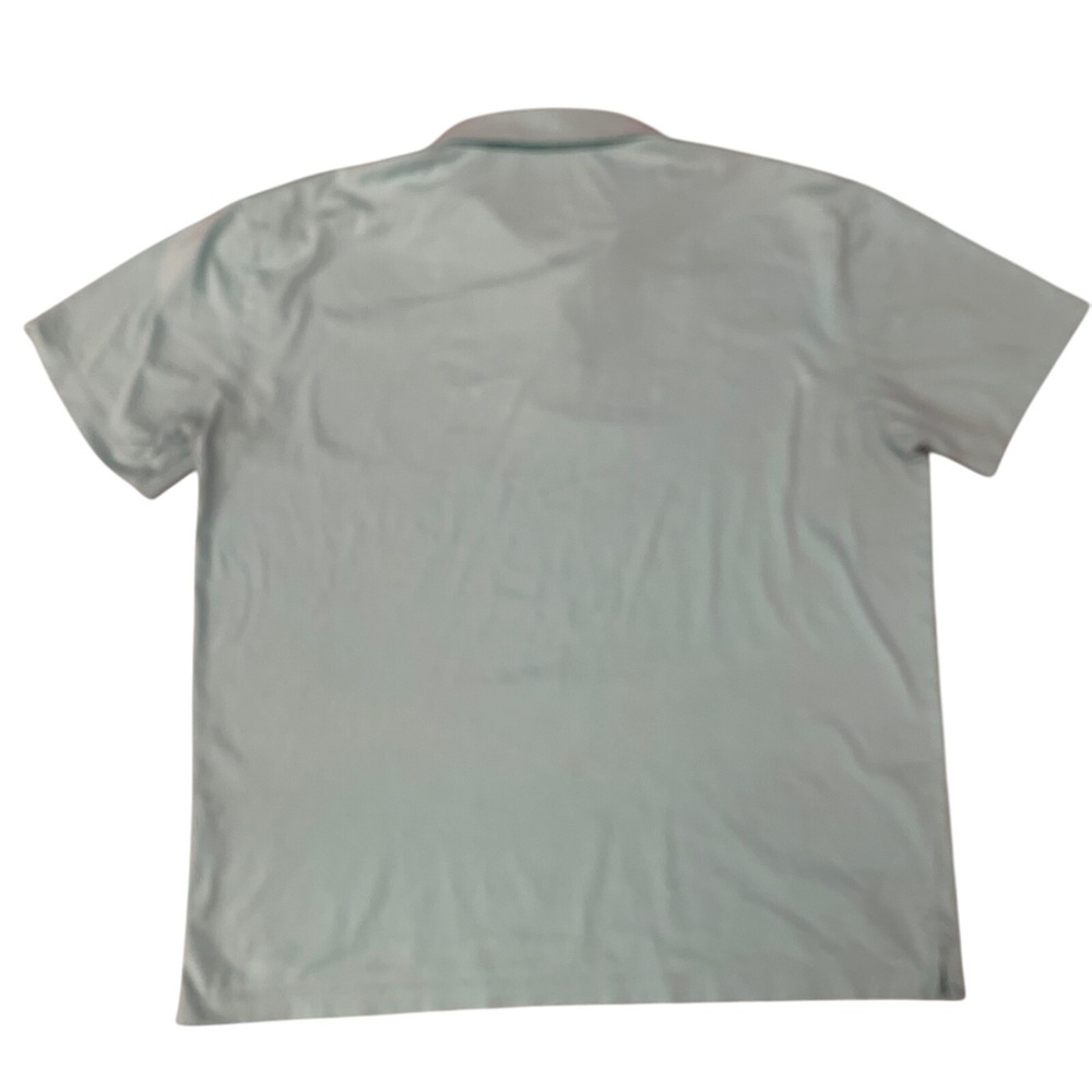 Patagonia Polo Shirt Fish Logo Short Sleeve Casual Top XL Men's Blue - Picture 5 of 10